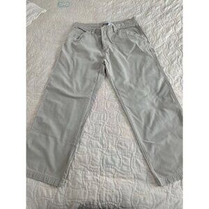 Men's 36x28 Actual Columbia Carpenter Utility Pants Tan Beige Rugged Hiking Work